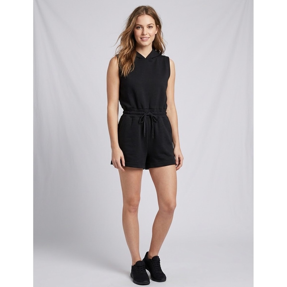 YPB neoKNIT Sleeveless Romper Womens S Black Excellent